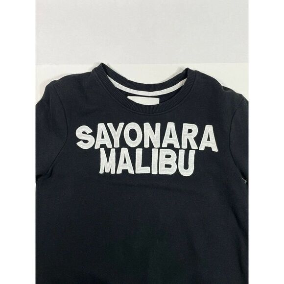 Aiko Revolve Black Giacomo Sayonara Malibu Sweatshirt - Picture 5 of 13